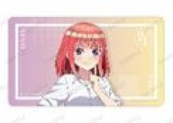 画像1: 【予約：11月24日(日)20時まで】アルマビアンカ　五等分の花嫁∽ 描き下ろし 中野二乃 衣装交換ver. 第2弾 マルチデスクマット (1)